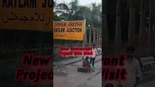 Ratlam New Restaurant Project Site Visit #chefdheerajbhandari #restaurantconsultancy