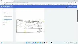 How to edit or reupload documents in 20th Convocation of Dibrugarh University