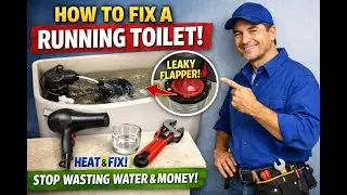 How to Fix a Running Toilet (Stop Wasting Water & Money!)