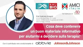Cosa deve contenere un buon materiale informativo per aiutarmi a decidere sulla terapia?