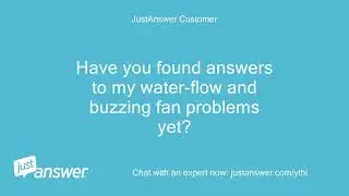 GE refrigerator water filter problems? Water flow slow.