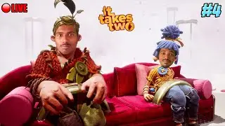 🔴 Live - சாகச பயணம் | IT TAKES TWO - Local Co-op Tamil Gameplay #4 - Games Bond