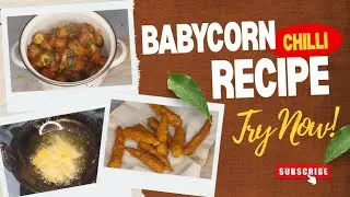Street Style Crispy Baby Corn Chilli | Extra Crunchy & Spicy Recipe 🌶️ #video #recipeswithsakshi 