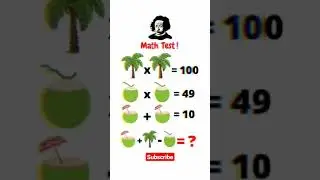 Find the correct answer||#mathpuzzle #mathstudents #math_quiz mathematics  #shorts