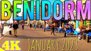 BENIDORM Rincon de Loix 🇪🇸😍 2023  Levante  4K