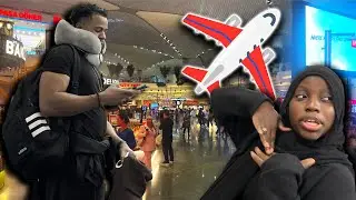MUSLIM COUPLE GOES TO CAIRO, EGYPT!!! FIRST TIME OUT THE COUNTRY! Egypt Vlog #1 (Flying Thru Turkey)