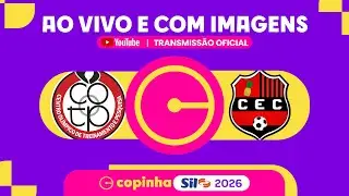 JOGO COMPLETO: CENTRO OLIMPICO X CONFIAN&Ccedil;A (PB) | RODADA 3 | COPINHA SIL 2026