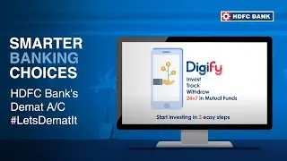 HDFC Bank's Demat A/C #LetsDematIt | Smarter Banking Choices