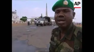 Nigerian troops arrive in Sudan