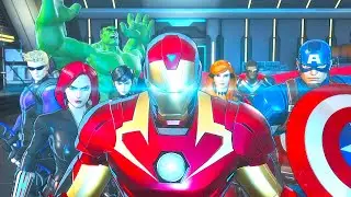 All Heroes Assemble to Face Doctor Doom - Marvel Ultimate Alliance 3
