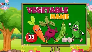 Vegetable Names - 1 To 10 Counting - Vegetable Names With Pictures - Vegetables Name in English