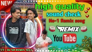 2026 New high quality sound check !! Hard mixing full bass competition song DJ NR Remix No-1