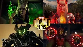 Marvel Midnight Suns All Cutscenes Pt.1 Game Movie 4K UHD