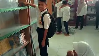Pembenahan Perpustakaan SMP NEGERI 1 LIMBOTO BARAT #kampusmengajar #perpustakaansekolah #siswasmp