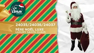 24035 - 24036 - 24037 - Costume P&egrave;re No&euml;l luxe - adulte