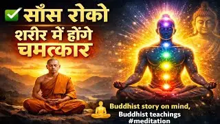 ✅साँस रोको शरीर में होंगे चमत्कार🧘 Buddhist story on mind, Buddhist teachings #meditation