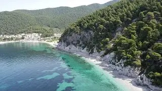 Sea waves & beach drone video | Free HD Video #hdvideo #freehdvideos 