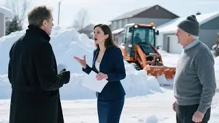 HOA Fined Me For Running My Snowblower Early, So I Let The Snow Block Their Only Exit