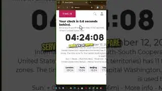 ⏱️ The Most Accurate Online Clock (Down to the Microsecond) 🌍 #TimeIs #AccurateTime #WorldClock