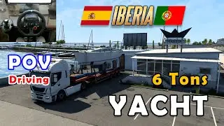 ETS2 Iberia DLC - Valencia to Murcia | Logitech G29 Gameplay