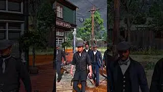 Rdr2 John's Mafia Boss😎 #rdr2 #shorts #rdr2mod