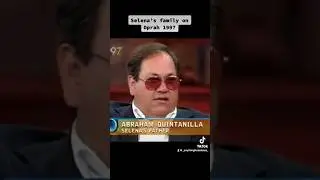 Selena Quintanillas father Abraham on Oprah 1997 #selenaquintanillaperez
