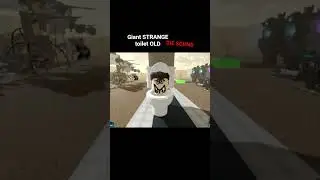 Giant STRANGE toilet OLD DIE SOUND ROBLOX STRANGE BATHTUB WAR