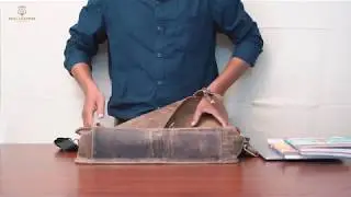 Buffalo Men's Leather Messenger Bag - The Real Leather Company