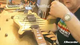 Brush 'Buffing' Tacky Varnish