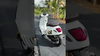 Mio Sporty convert Vespa Sprint 🥶 #jikwahchannel