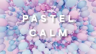 Soothing Pastel Animation: Relaxing Meditative Motion and Music