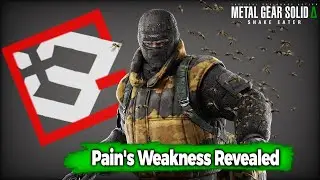 MGS Delta: Snake Eater - How to Beat The Pain (Boss Fight Guide)