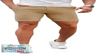 GINGTTO Mens Slim Fit Shorts 7