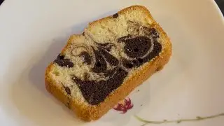 Classic Marble Pound Cake #pound cake #marbelcake 