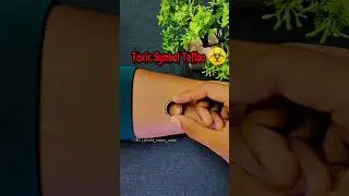 Toxic Symbol Tattoo ☣️🔥 | Biohazard Tattoo shin ✨ | #subscribe   #tattoo #youtubeshorts #howtodraw