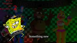 Spongebob works at Freddy Fazbears 2 in Vrchat (A continuation to the last fnaf in Vrchat rp series)