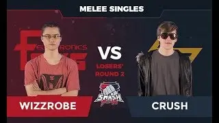 Wizzrobe vs Crush - Melee Singles: Losers' Round 2 - Smash Summit 5