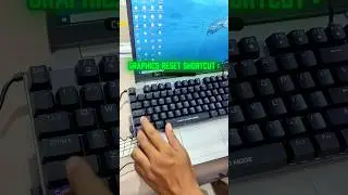 Reset Your Graphics Driver in Seconds! One Shortcut in Windows 10/11 🤯 #WindowsTrick #tips #tricks
