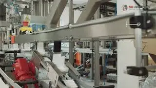 Linia rozlewnicza do kosmetyków - dozowanie mgiełki do ciała | HG Robotics
