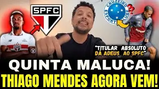 BOMBA! SPFC PREPARA RETORNO DE THIAGO MENDES NESTA JANELA! TITULAR DE ZUBELDIA PODE D&Aacute; ADEUS AO SPFC