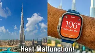 I Traveled to Dubai 🇦🇪 with my Apple Watch