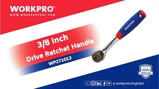 WORKPRO Ratchet Handle | Double Drive Ratchet | Industrial Dual Driven Ratchet