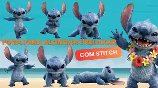 Descubra o alongamento de Stitch | Yoga para energia | Yoga para agilidade e alegria