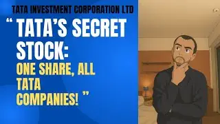 Tata investment corporation #tatagroup #goodstocks #tatashares