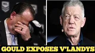 NRL CHAOS 🛑Phil Gould  ROASTS Peter V'Landys in Brutal Revelation ..! The War No One Saw Coming!🚨🔥