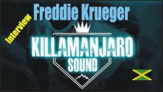 KILLAMANJARO Freddie Krueger speaks Sound System Jamaica Reggae Clash Attack Show Sweeden
