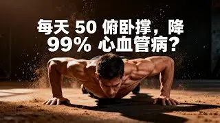 每天做 50 个俯卧撑，真能降低 99% 心血管病风险吗？