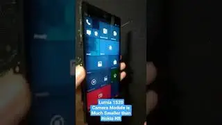 Nokai Lumia 1520 Camera Module is Smaller than Nokia N8