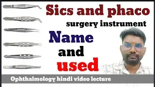 sics phaco surgery instrument / cataract surgery instrument / ophthalmology instrument