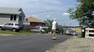 Longboard 180 Slide!
